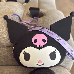 Kids Crossbody Bag - Black and Pink
